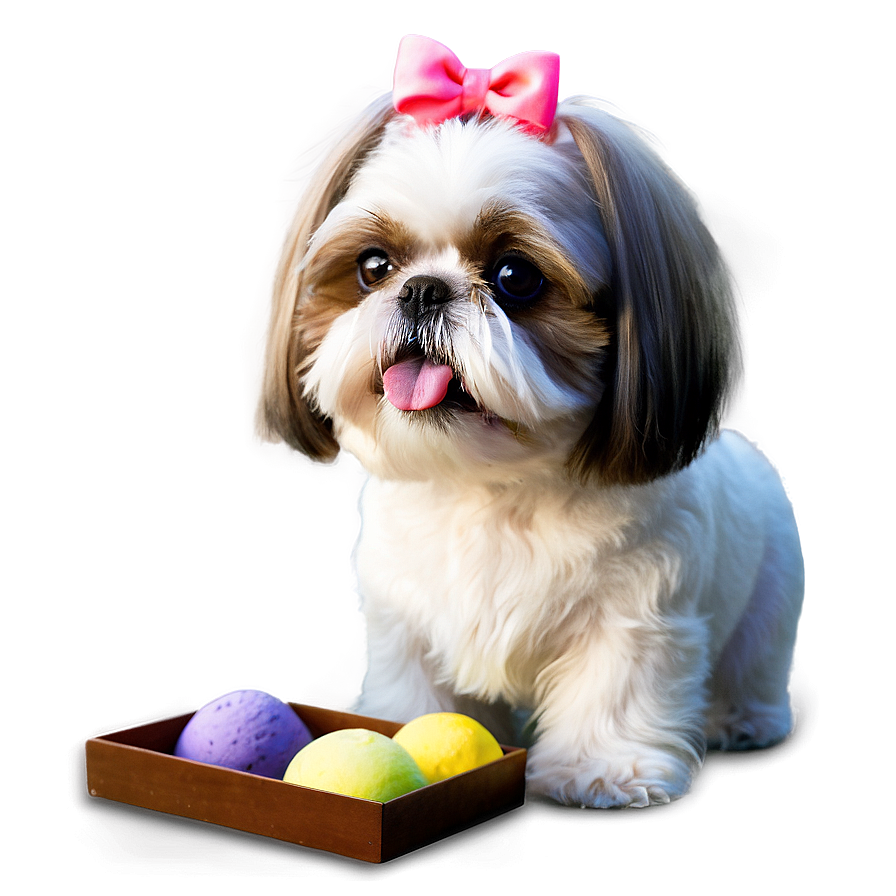 Shih Tzu Picnic Day Png 16