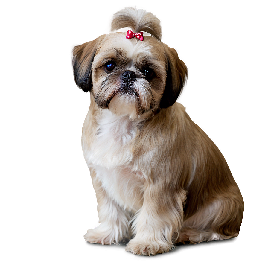 Shih Tzu Sitting Pretty Png 06242024