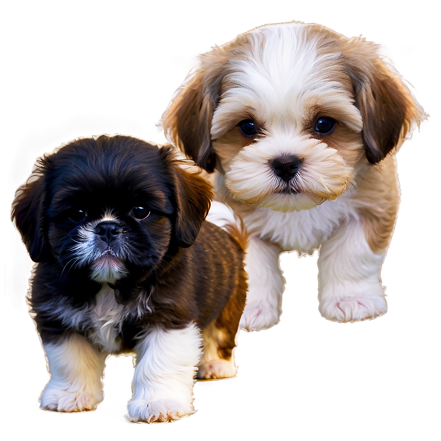 Shih Tzu With Puppies Png Yju