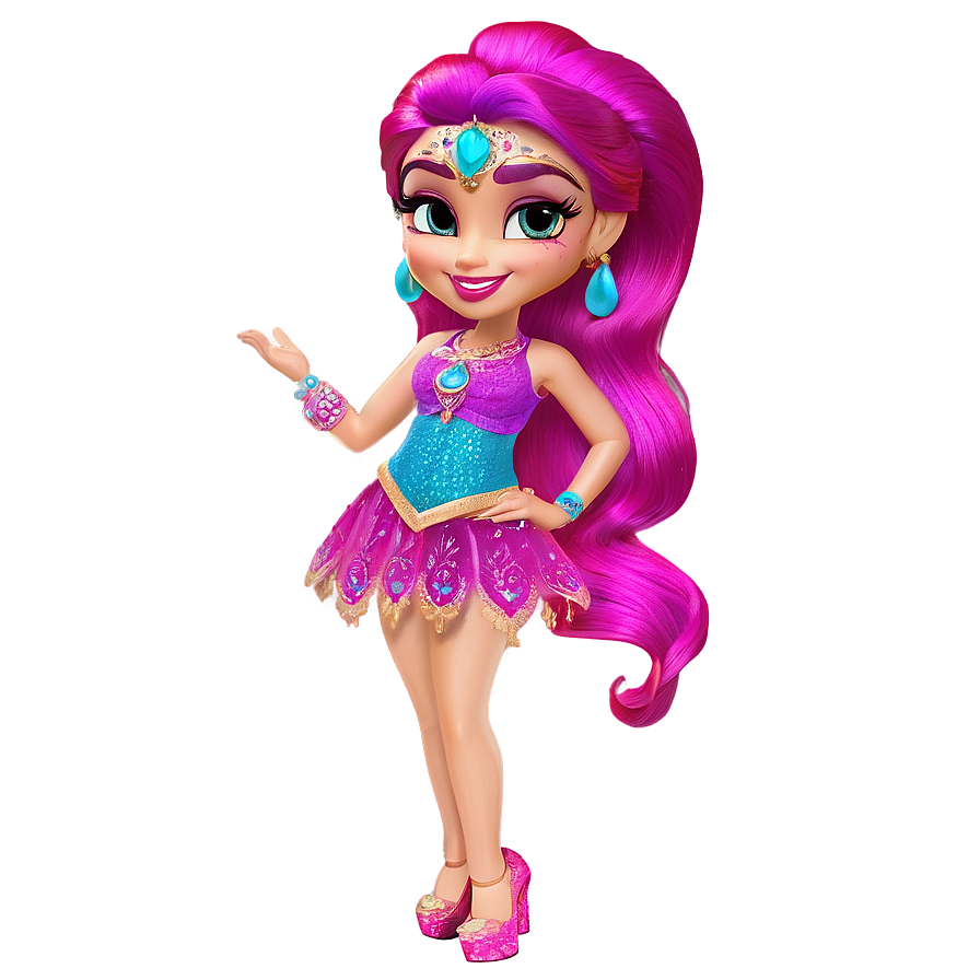 Shimmer And Shine Cartoon Characters Png 06262024