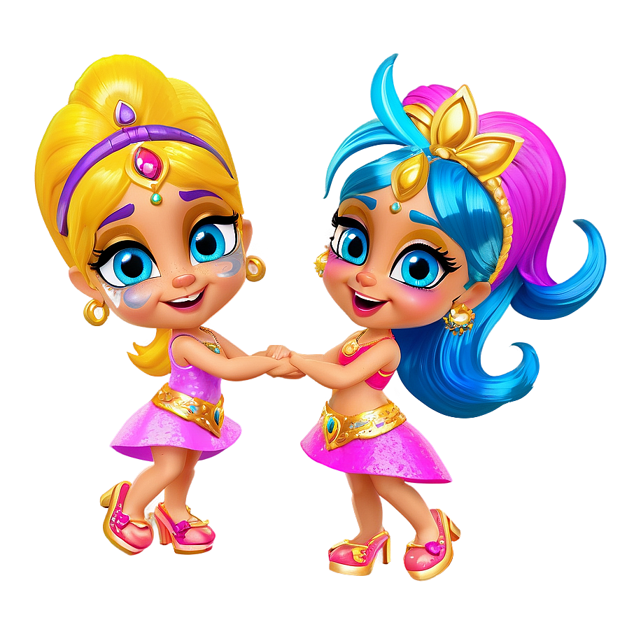 Shimmer And Shine Wish Granting Sisters Png Vow77