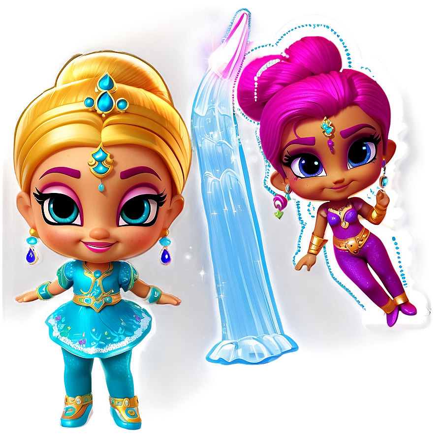 Shimmer And Shine Zahramay Falls Png Con