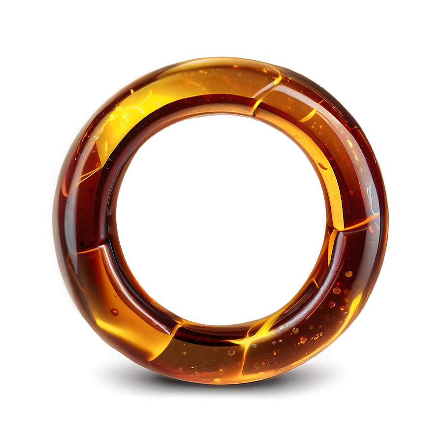 Shimmering Amber Ring Png 06242024