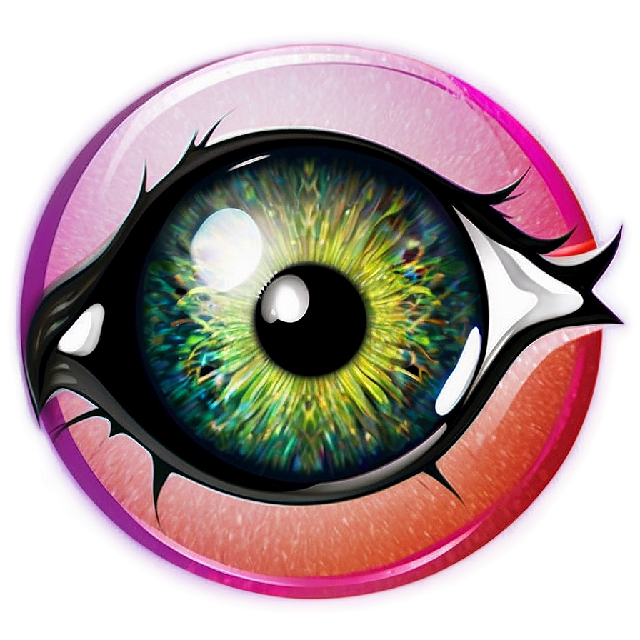 Shimmering Anime Eyes Png Gwp18