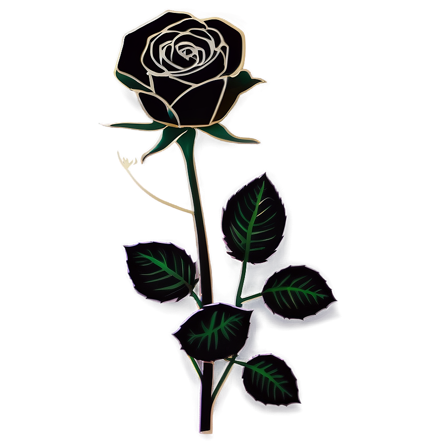 Shimmering Black Roses Png Jds64