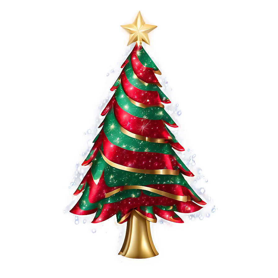 Shimmering Christmas Tree Png 06262024