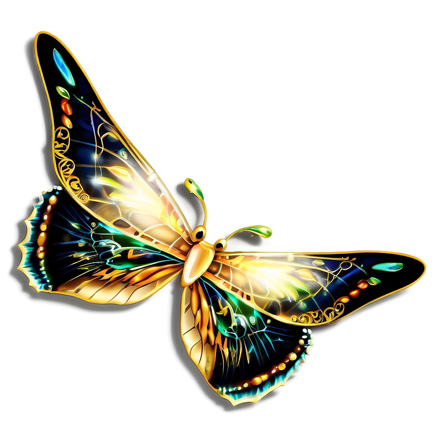 Shimmering Fairy Wing Png 06132024