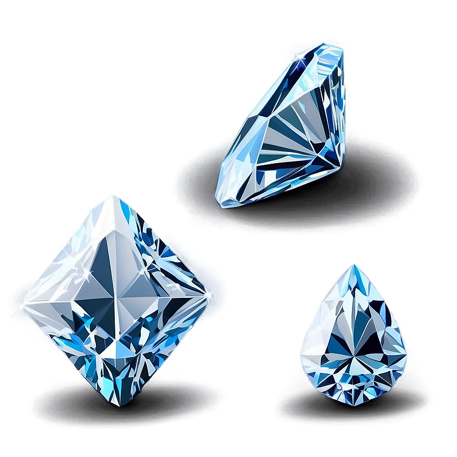 Shimmering Falling Diamonds Png 06132024