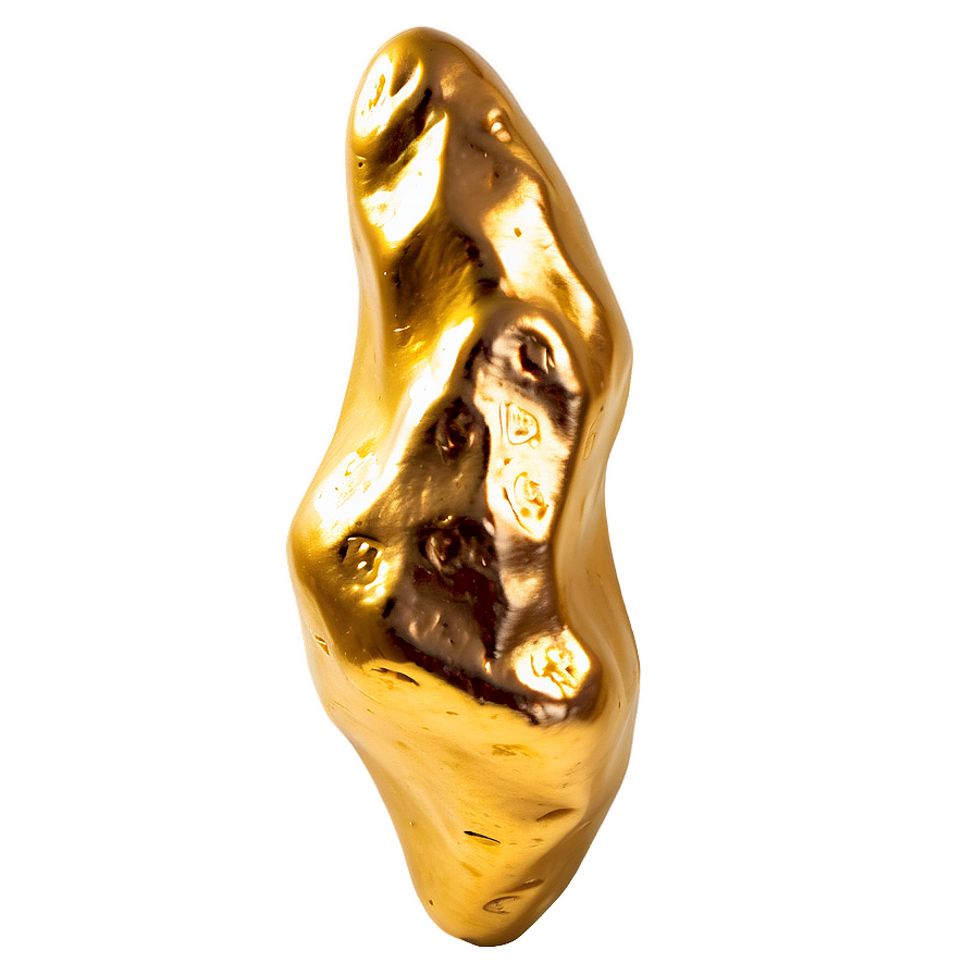 Shimmering Gold Nugget Png Ihu84