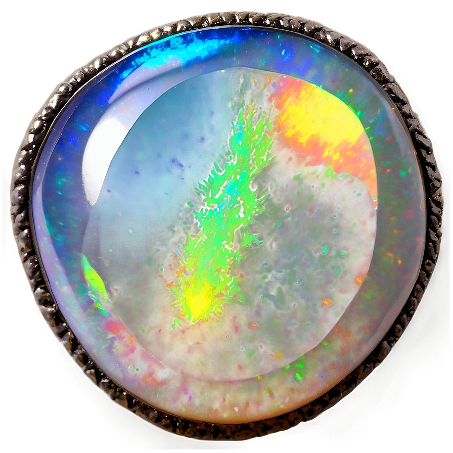 Shimmering Opal Stone Png 06262024