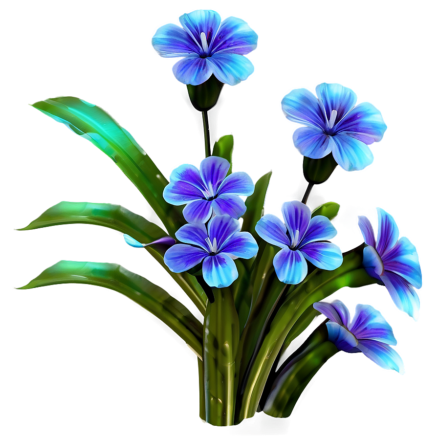 Shimmering Purple Flower Png 56