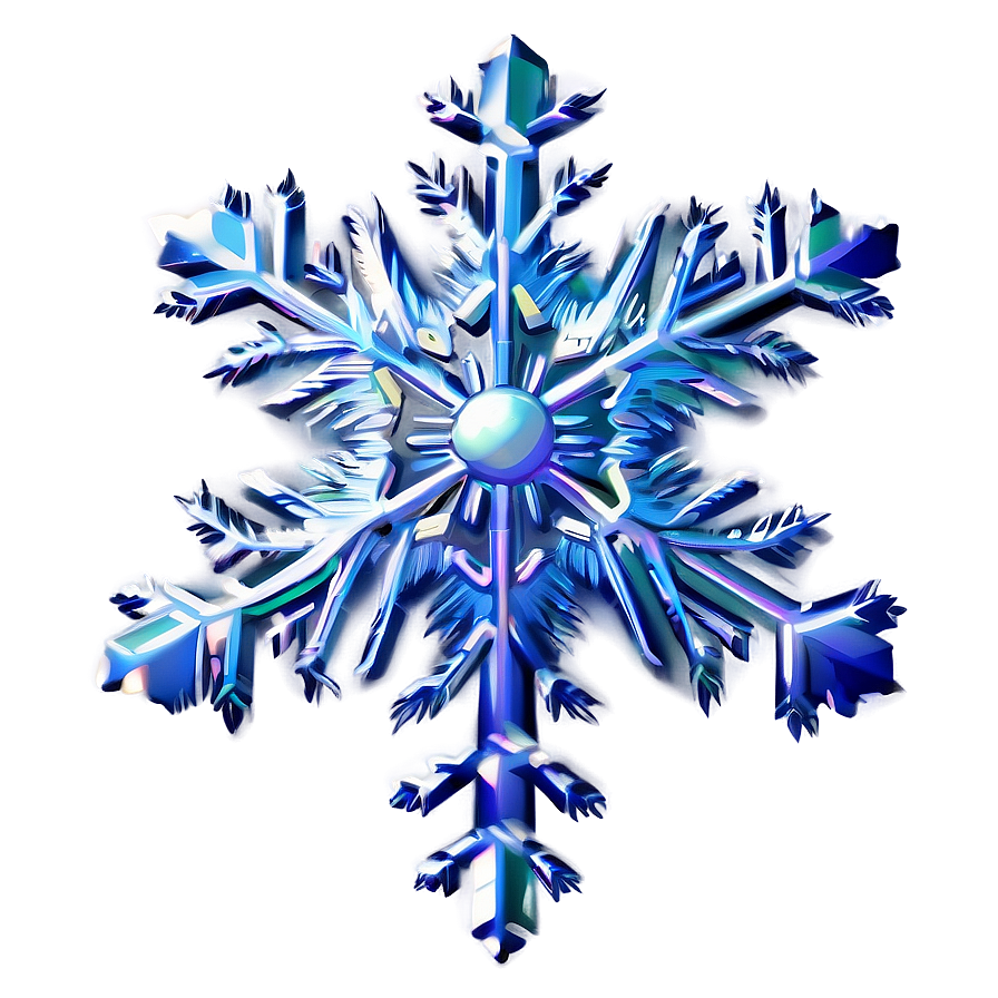 Shimmering Snowflake Image Png Haa