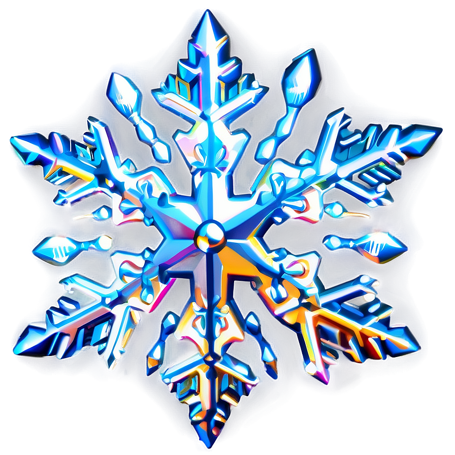 Shimmering Snowflake Image Png Kyp