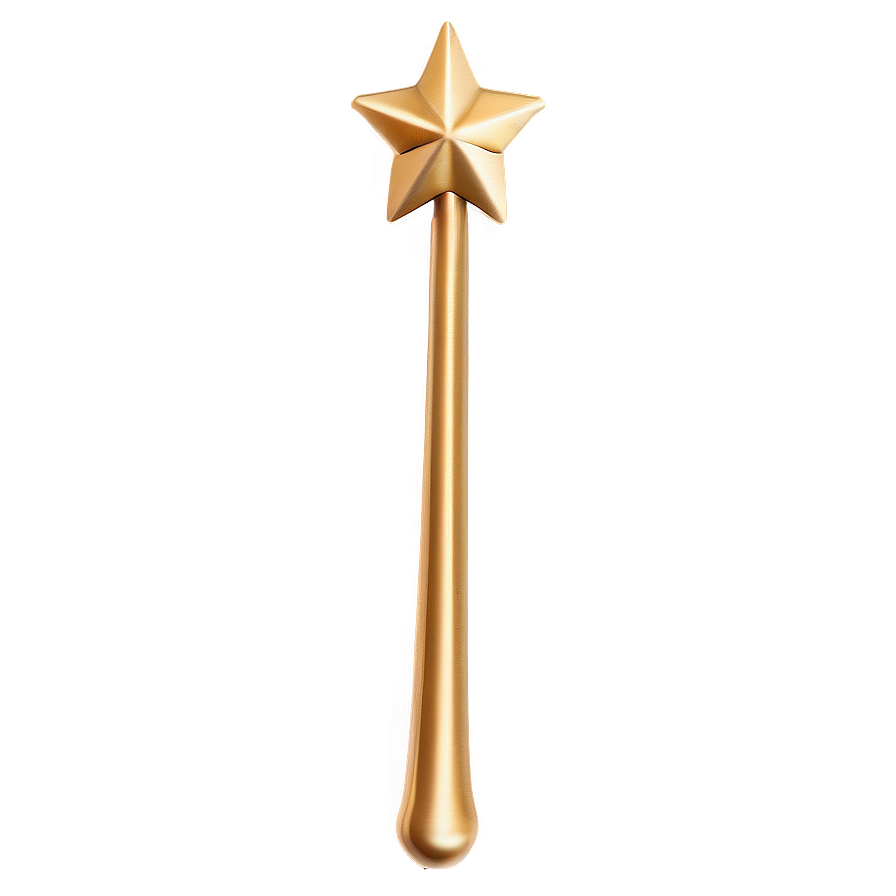 Shimmering Star Wand Png Akv30