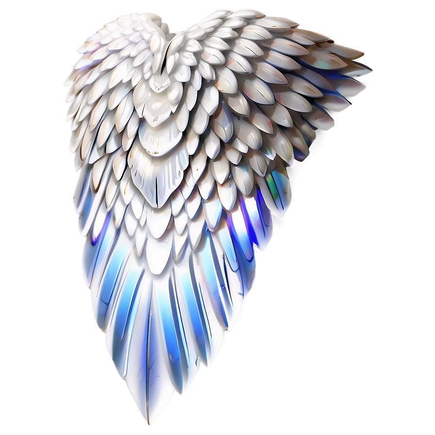 Shimmering White Wings Png 6