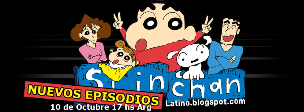 Shin Chan Familyand Pets Promotional Banner