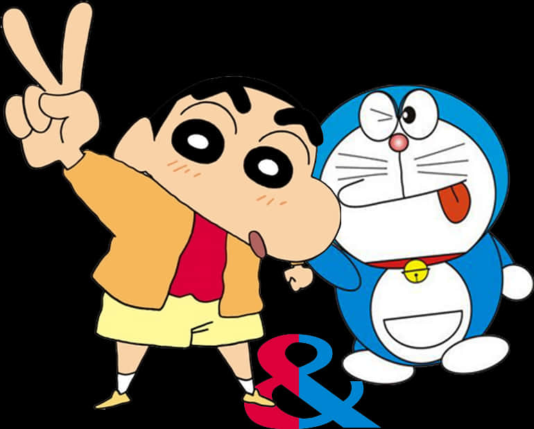 Shinchanand Doraemon Friends Forever