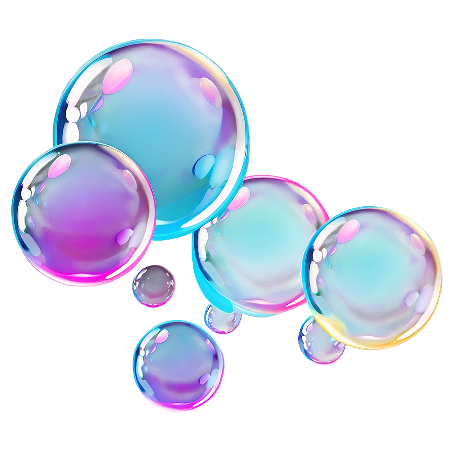 Shine Bubbles Floating Png 78