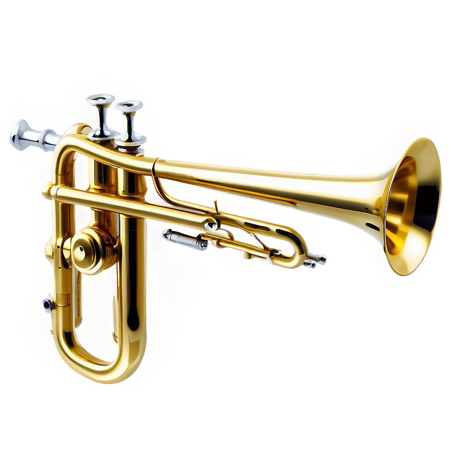 Shining Brass Trumpet Png 42