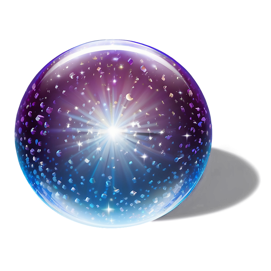 Shining Crystal Ball Png Ync