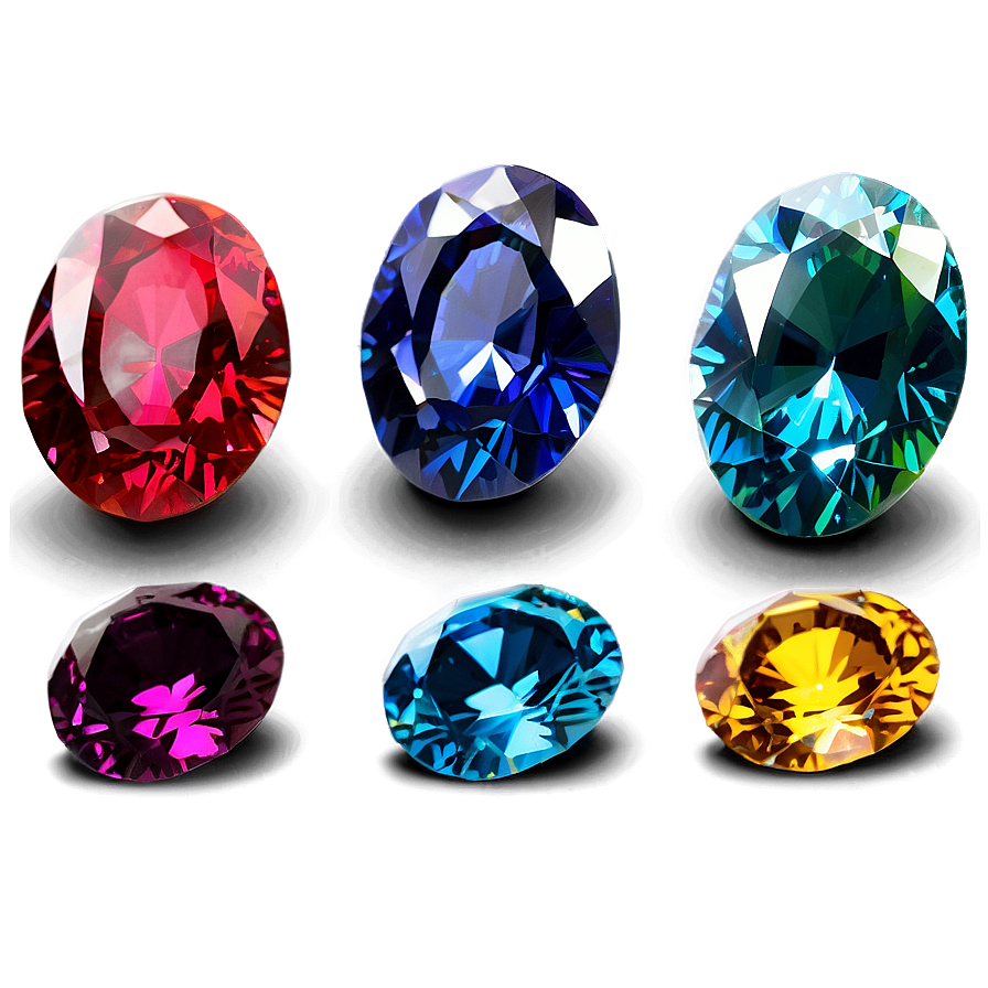 Shining Gemstone Png Kao12