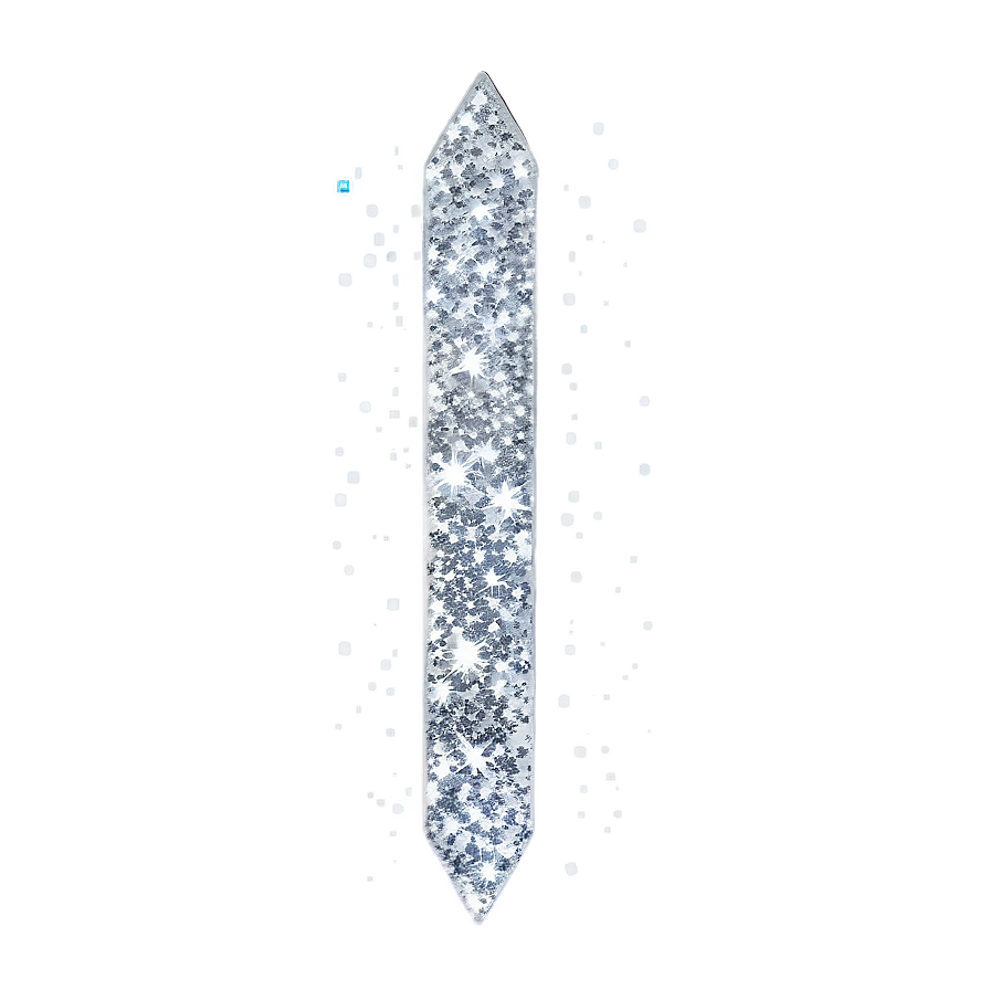 Shining Silver Glitter Png 36