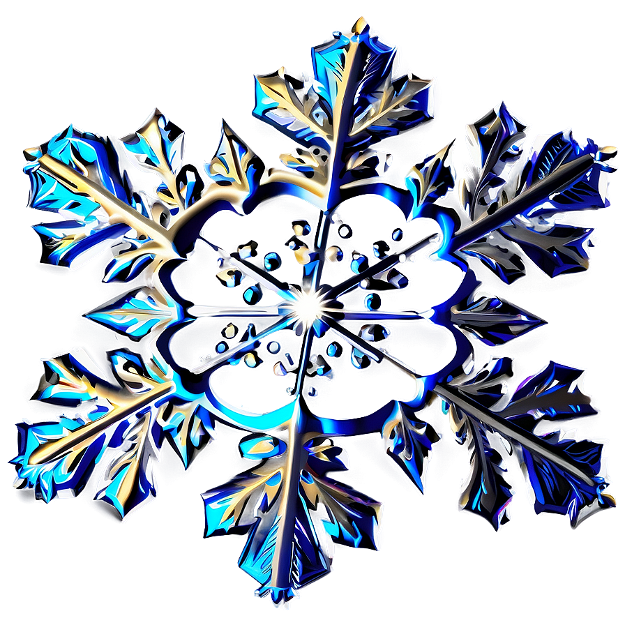 Shining Snowflake Png Imo