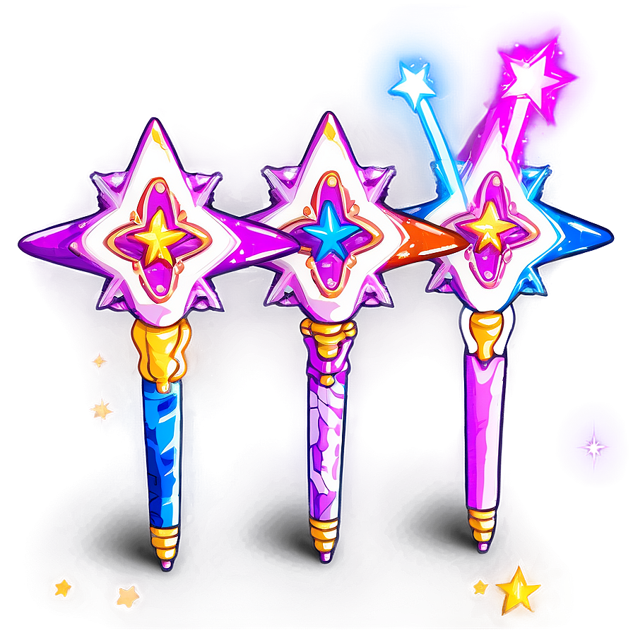 Shining Star Wand Png 06132024