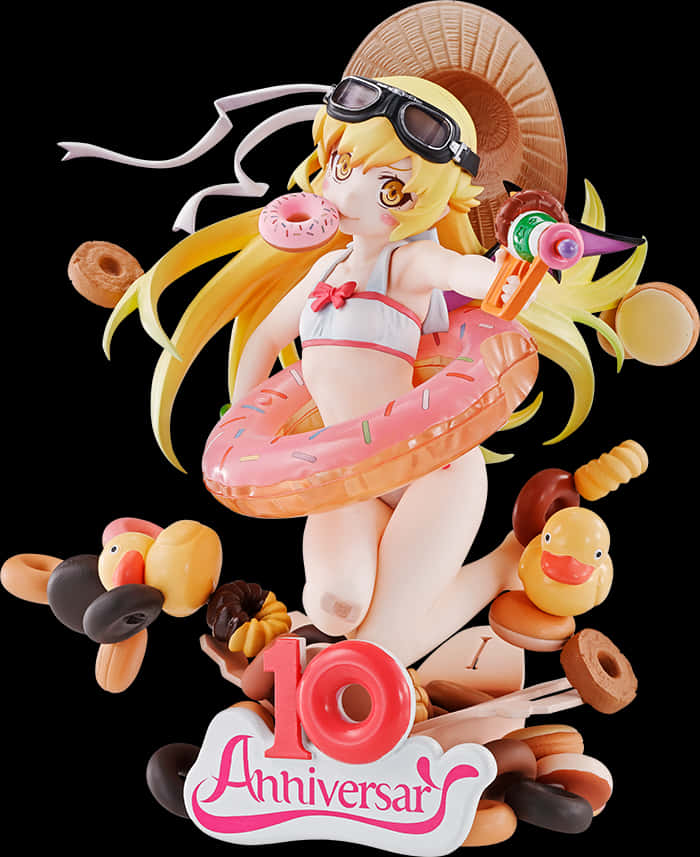 Shinobu10th Anniversary Figure Summer Theme