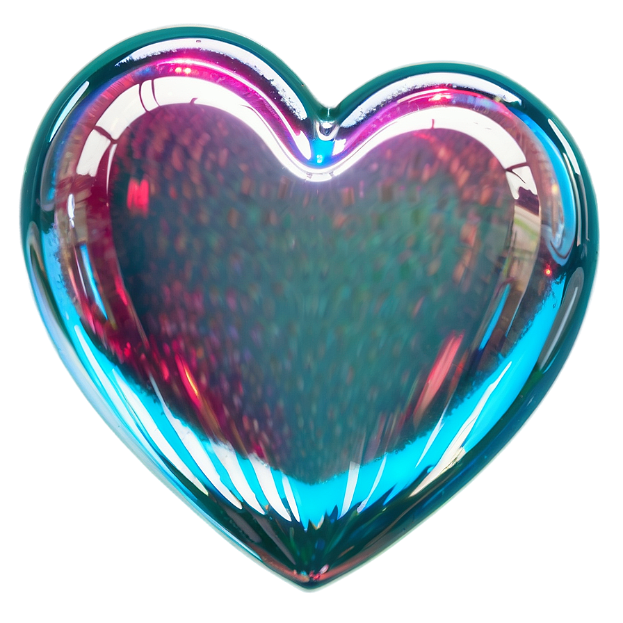 Shiny 3d Heart Png 05252024