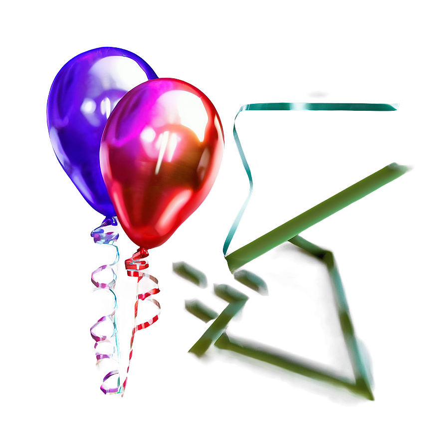 Shiny Birthday Balloon Png Cfr50