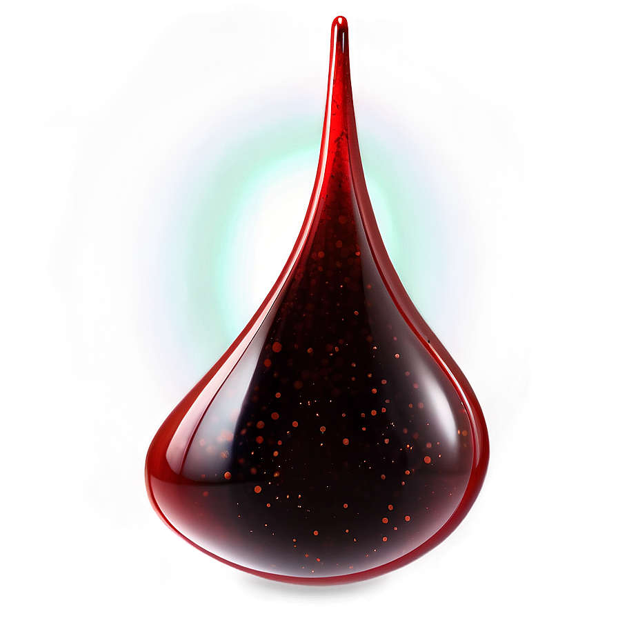 Shiny Blood Drop Png 05252024