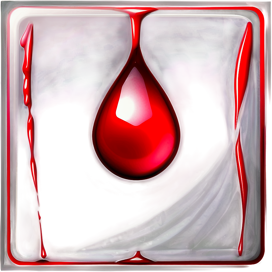 Shiny Blood Drop Png Utc