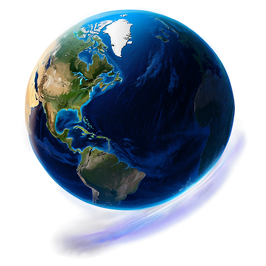 Shiny Blue Planet Artwork Png 06292024