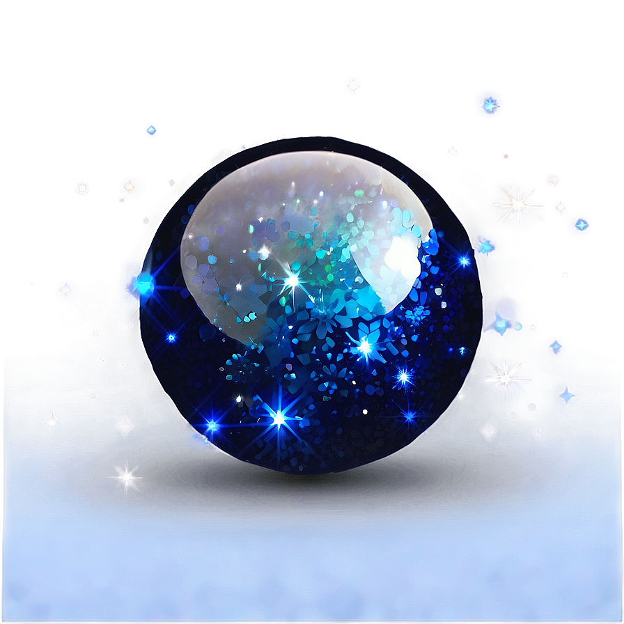 Shiny Blue Sparkle Png 06262024