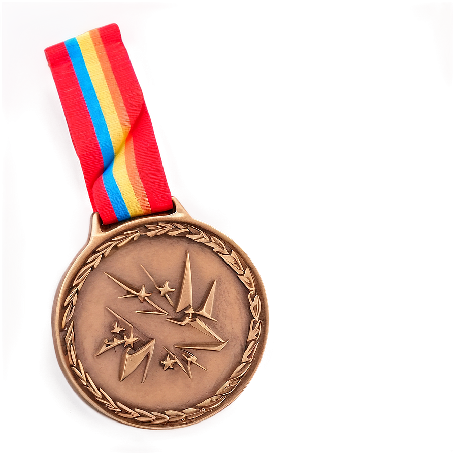 Shiny Bronze Medal Png Raj