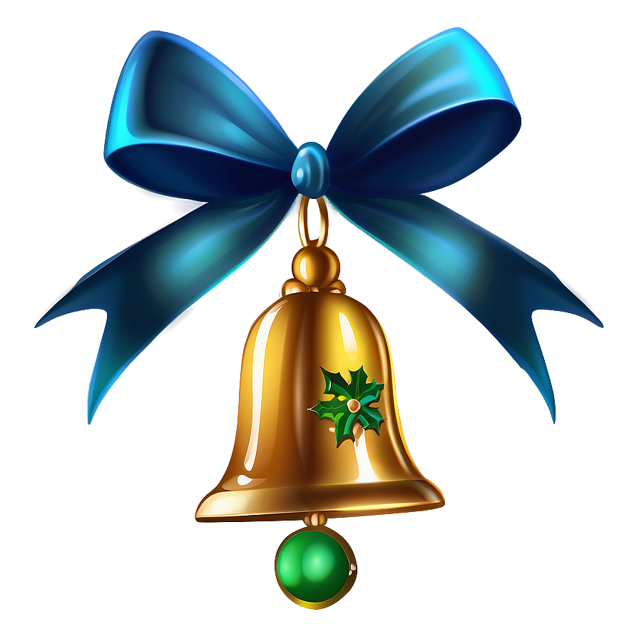 Shiny Christmas Bell Png Fsa