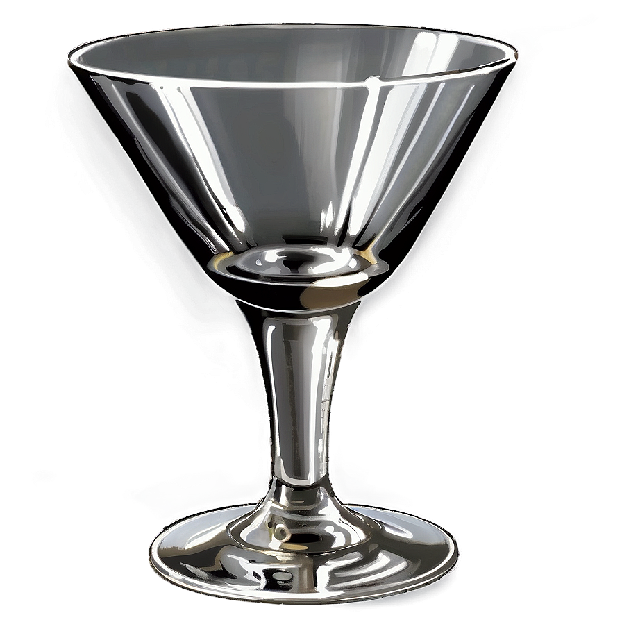 Shiny Cocktail Glass Png Icd30