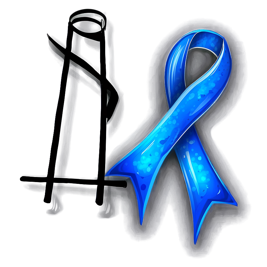 Shiny Colon Cancer Ribbon Png 86