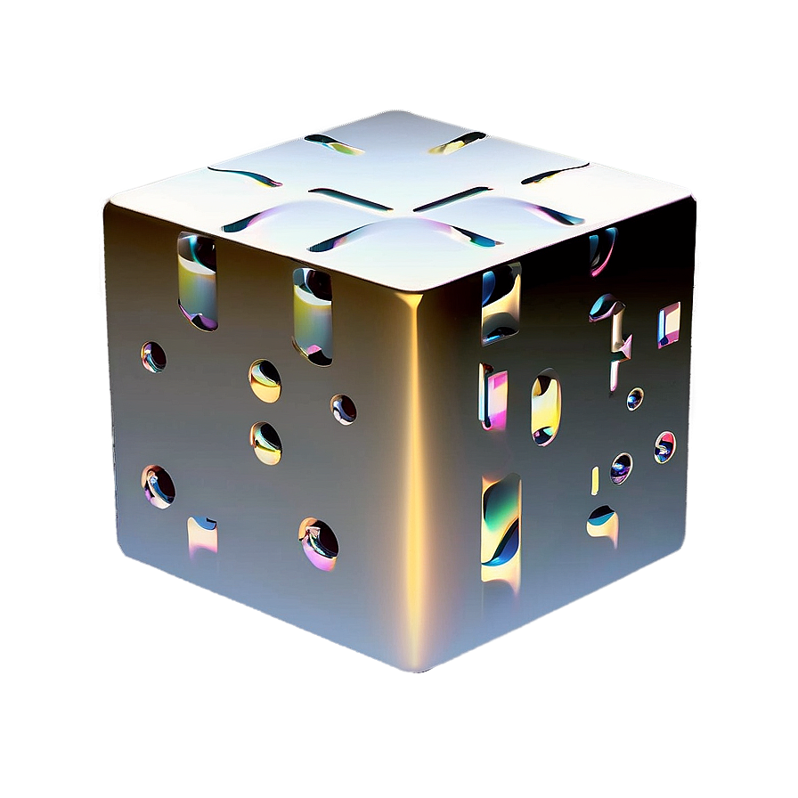 Shiny Cube Png 05242024