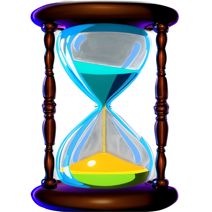 Shiny Glass Hourglass Png 87