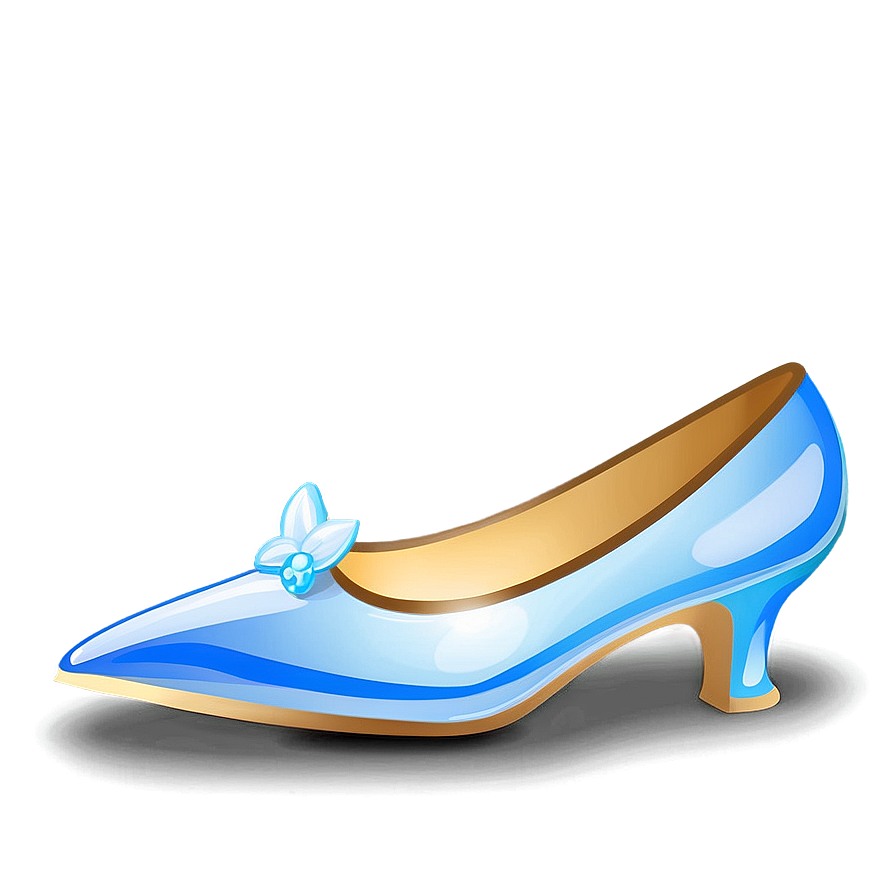 Shiny Glass Slipper Icon Png 72