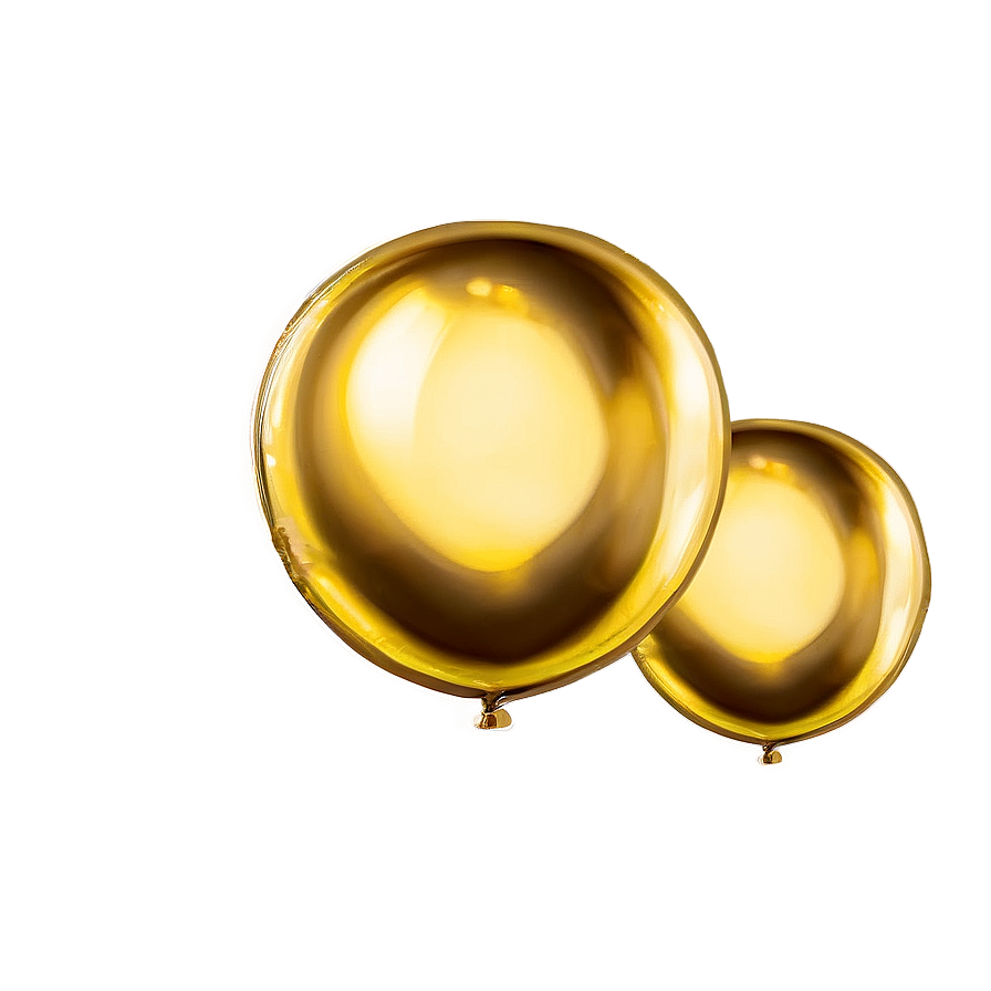 Shiny Gold Balloon Png Ygi94