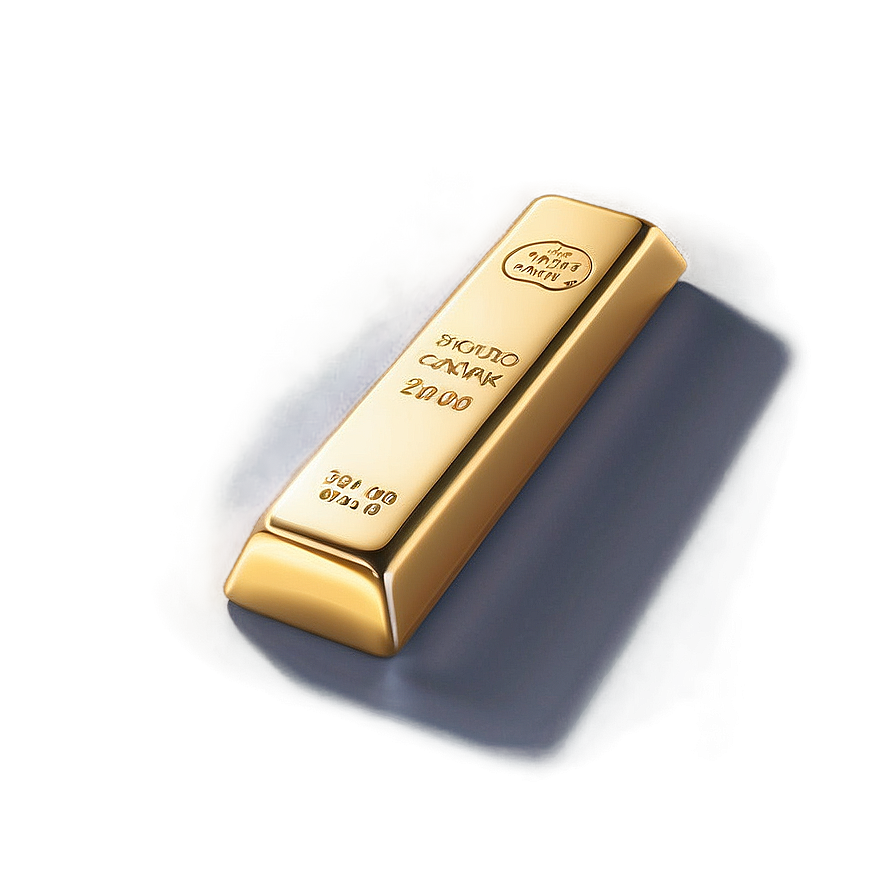 Shiny Gold Bar Png 05032024