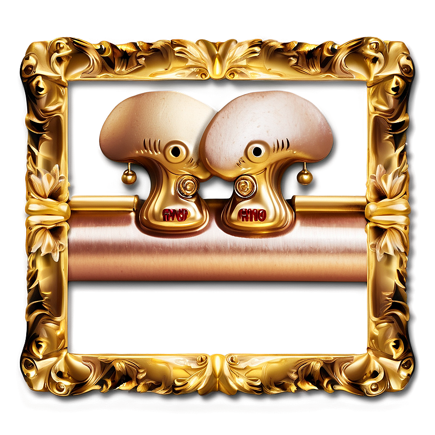 Shiny Gold Frame Png Drs