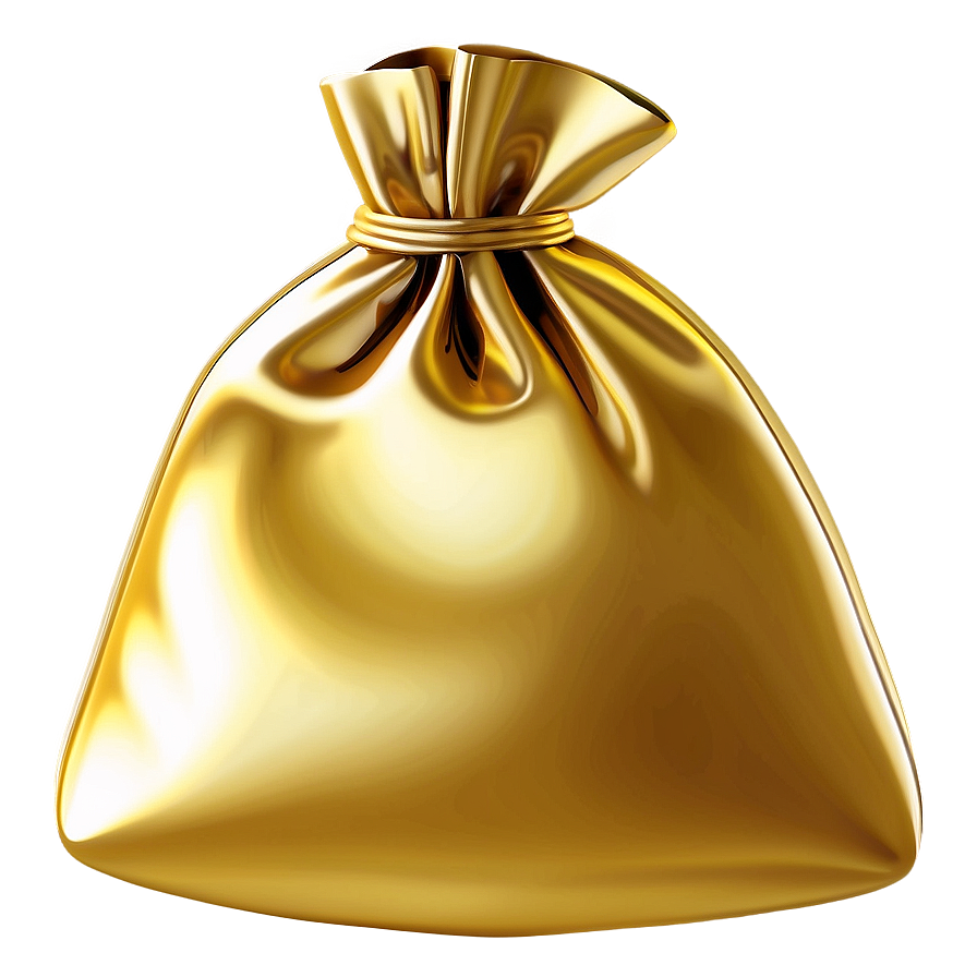 Shiny Gold Moneybag Png Nhf1