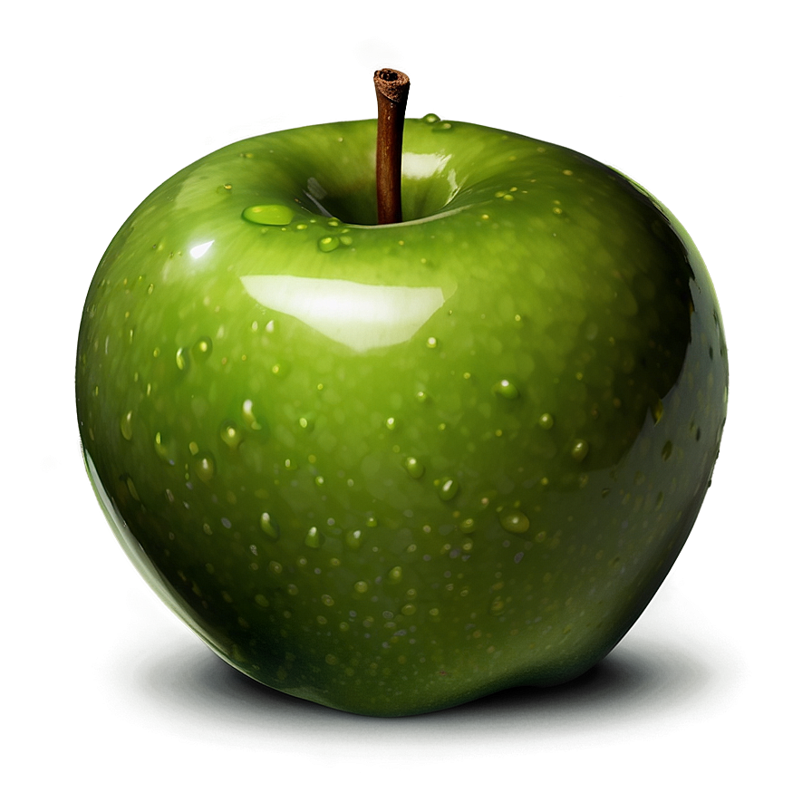 Shiny Green Apple Png 82