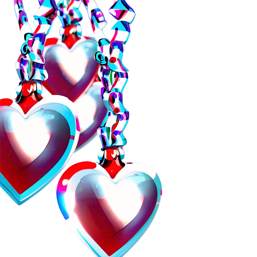 Shiny Heart Decoration Png Kan