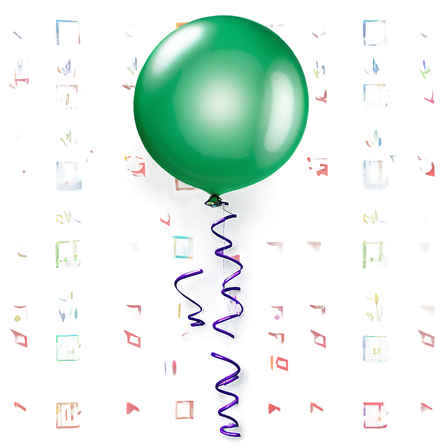 Shiny Helium Balloon Png 25