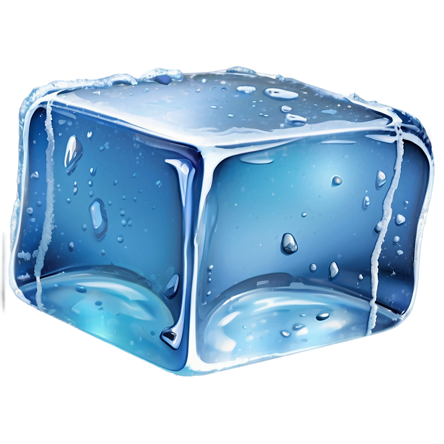 Shiny Ice Cube Png 41